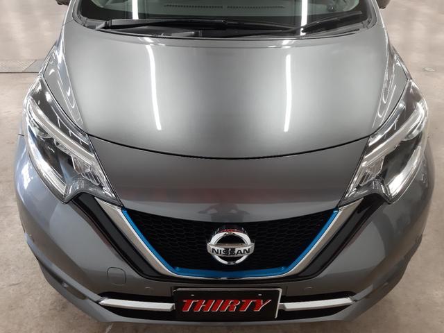 ノート e-パワー メダリスト FOUR 4WD 1オーナー リモコンエンジンスターター 全周囲カメラ ドライブレコーダー 純正ナビ フルセグTV オートライト LEDヘッドライト インテリジェントルームミラー 半革シート(31枚目)