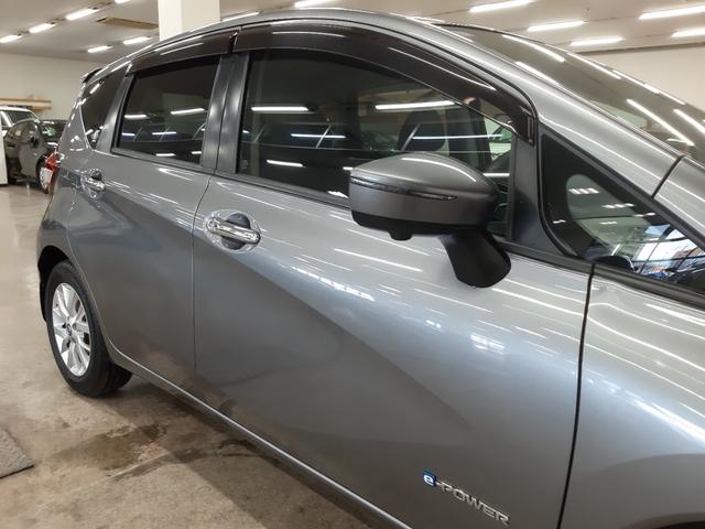 ノート e-パワー メダリスト FOUR 4WD 1オーナー リモコンエンジンスターター 全周囲カメラ ドライブレコーダー 純正ナビ フルセグTV オートライト LEDヘッドライト インテリジェントルームミラー 半革シート(32枚目)