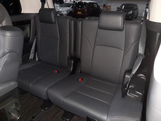 アルファード ２．５Ｓ　Ｃパッケージ　後期　モデリスタエアロ　ローダウン　フリップダウンモニター　レーダークルコン　黒革電動シート　シートベンチレーション　シートヒーター　シート位置メモリー機能　ハンドルヒーター　電動バックドア（15枚目）