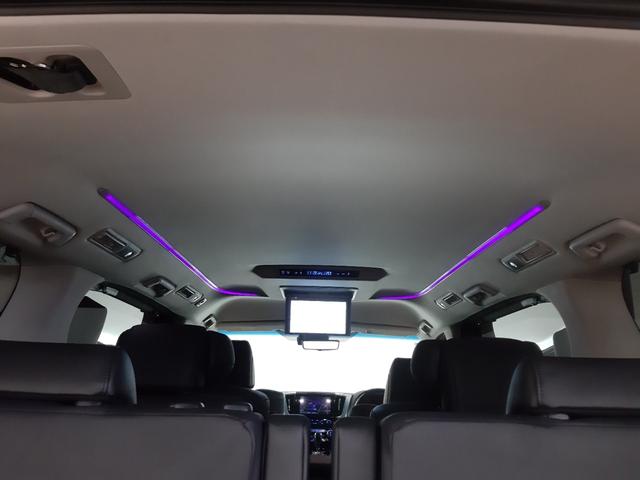 アルファード ２．５Ｓ　Ｃパッケージ　後期　モデリスタエアロ　ローダウン　フリップダウンモニター　レーダークルコン　黒革電動シート　シートベンチレーション　シートヒーター　シート位置メモリー機能　ハンドルヒーター　電動バックドア（56枚目）