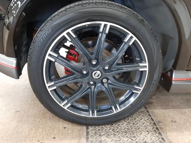 ジューク ニスモ　ＲＳ　４ＷＤ　後期　純正ナビ　フルセグＴＶ　アラウンドビューモニター　ドライブレコーダー　レカロハーフレザーシート　オートライト　ＨＩＤ　パドルシフト　Ｄ－ＭＯＤＥ　Ｂｌｕｅｔｏｏｔｈ　ＥＴＣ　ターボ（41枚目）