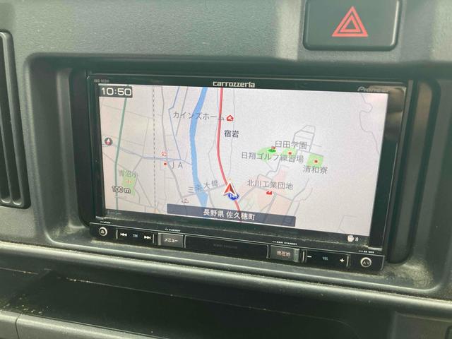 ハイゼットカーゴ クルーズＳＡＩＩＩ　軽バン　ＡＴ　衝突被害軽減システム　クリアランスソナー　ドライブレコーダー　ＥＴＣ　ナビ　バックカメラ　両側スライドドア　キーレスエントリー　アイドリングストップ　電動格納ミラー　ＥＳＣ　エアコン（3枚目）