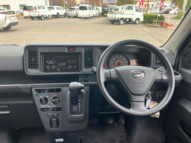 ハイゼットカーゴ クルーズＳＡＩＩＩ　４ＷＤ　軽バン　ＡＴ　衝突被害軽減システム　クリアランスソナー　両側スライドドア　キーレスエントリー　アイドリングストップ　電動格納ミラー　オートマチックハイビーム　ＥＳＣ　エアコン　パワーウィンドウ（2枚目）
