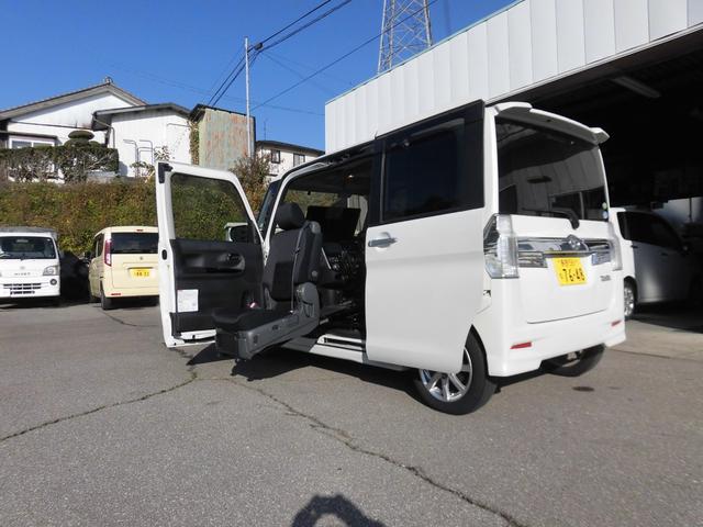 タント カスタムＸ　ＳＡ　フレンドシップ・ウエルカムシートリフト福祉車両・後両側パワースライドドア・プッシュスタート・ナビ・バックカメラ・ＥＴＣ・走行距離６．１万キロ・車検令和９年３月まで・修復歴無し（34枚目）