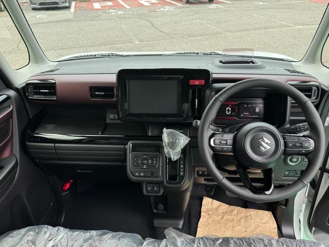 スペーシアカスタム ハイブリッドXSターボ 4WD ターボ セーフティサポート 両側パワースライドドア クルーズコントロール スマートキー シートヒーター ステアリングヒーター 修復歴無し 走行距離5km(15枚目)