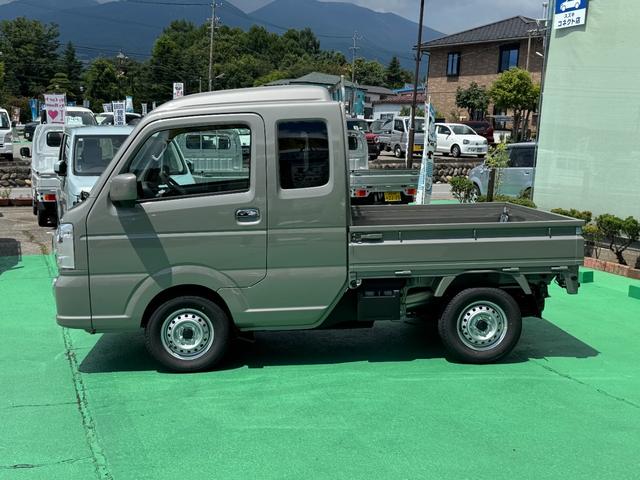 スーパーキャリイ X 4WD オートマ スズキセーフティサポート アイドリングストップ キーレス 電動格納ミラー エアコン パワステ パワーウィンドウ 修復歴無し 走行距離5km(6枚目)