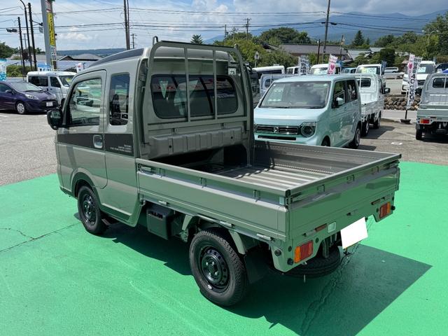 スーパーキャリイ Xリミテッド 4WD オートマ LEDヘッドランプ スズキセーフティサポート アイドリングストップ キーレス 電動格納ミラー エアコン パワステ パワーウィンドウ 修復歴無し 走行距離5km(7枚目)