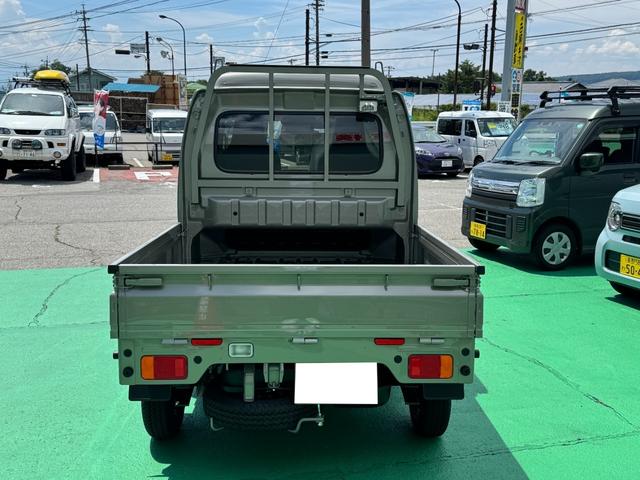 スーパーキャリイ Xリミテッド 4WD オートマ LEDヘッドランプ スズキセーフティサポート アイドリングストップ キーレス 電動格納ミラー エアコン パワステ パワーウィンドウ 修復歴無し 走行距離5km(8枚目)