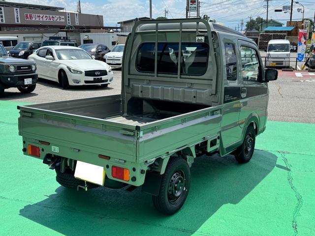 スーパーキャリイ Xリミテッド 4WD オートマ LEDヘッドランプ スズキセーフティサポート アイドリングストップ キーレス 電動格納ミラー エアコン パワステ パワーウィンドウ 修復歴無し 走行距離5km(10枚目)