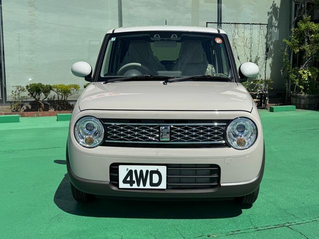 アルトラパン X 4WD スズキセーフティサポート アイドリングストップ シートヒーター スマートキー エアバッグ エアコン パワステ パワーウィンドウ ABS 修復歴無し 走行距離5km(2枚目)