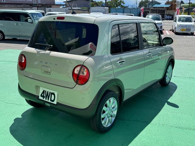 アルトラパン X 4WD スズキセーフティサポート アイドリングストップ シートヒーター スマートキー エアバッグ エアコン パワステ パワーウィンドウ ABS 修復歴無し 走行距離5km(10枚目)