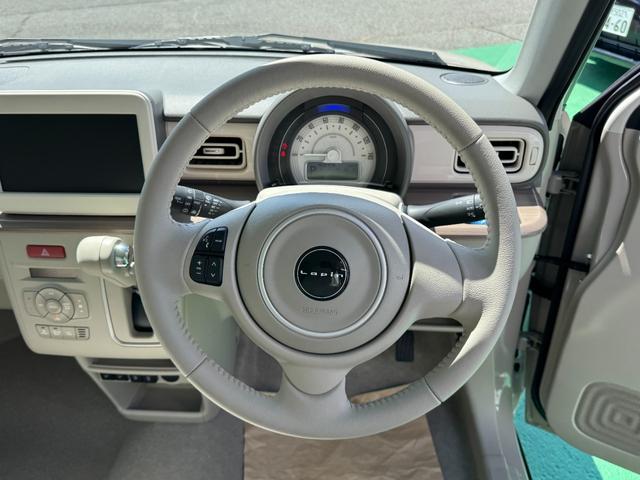 アルトラパン X 4WD スズキセーフティサポート アイドリングストップ シートヒーター スマートキー エアバッグ エアコン パワステ パワーウィンドウ ABS 修復歴無し 走行距離5km(25枚目)