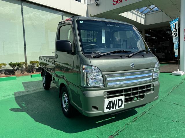 キャリイトラック KCエアコン・パワステ農繁仕様 4WD オートマ セーフティサポート アイドリングストップ キーレス ゲートプロテクター テールゲートチェーン エアコン パワステ パワーウィンドウ ABS 修復歴無し 走行距離5km(14枚目)