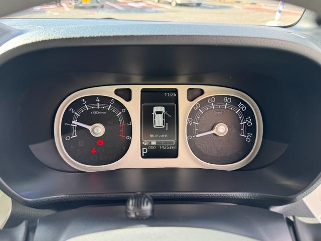 ムーヴキャンバス ストライプスＧターボ　４ＷＤ　ナビ　フルセグ　ＣＤ　ＤＶＤ　バックカメラ　クルーズコントロール　スマートアシスト　シートヒーター　エンジンスターター　スマートキー　両側電動スライドドア　修復歴無し　走行距離１４，２５５ｋｍ（28枚目）