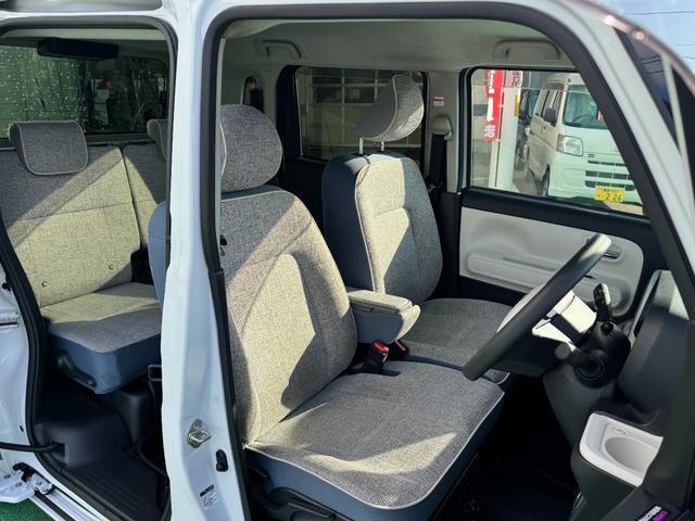 ムーヴキャンバス ストライプスＧターボ　４ＷＤ　ナビ　フルセグ　ＣＤ　ＤＶＤ　バックカメラ　クルーズコントロール　スマートアシスト　シートヒーター　エンジンスターター　スマートキー　両側電動スライドドア　修復歴無し　走行距離１４，２５５ｋｍ（31枚目）