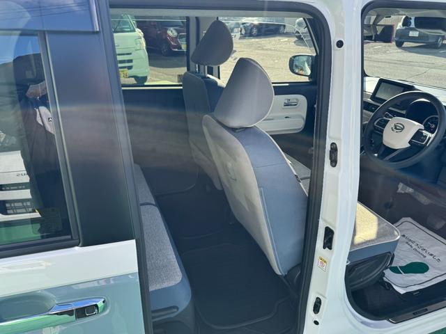 ムーヴキャンバス ストライプスＧターボ　４ＷＤ　ナビ　フルセグ　ＣＤ　ＤＶＤ　バックカメラ　クルーズコントロール　スマートアシスト　シートヒーター　エンジンスターター　スマートキー　両側電動スライドドア　修復歴無し　走行距離１４，２５５ｋｍ（41枚目）