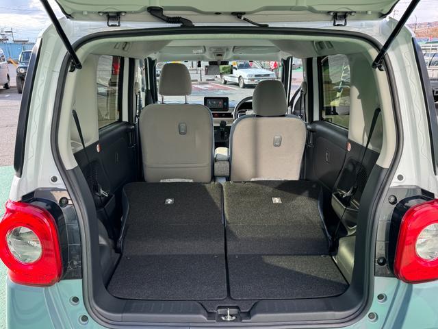 ムーヴキャンバス ストライプスＧターボ　４ＷＤ　ナビ　フルセグ　ＣＤ　ＤＶＤ　バックカメラ　クルーズコントロール　スマートアシスト　シートヒーター　エンジンスターター　スマートキー　両側電動スライドドア　修復歴無し　走行距離１４，２５５ｋｍ（48枚目）