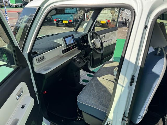 ムーヴキャンバス ストライプスＧターボ　４ＷＤ　ナビ　フルセグ　ＣＤ　ＤＶＤ　バックカメラ　クルーズコントロール　スマートアシスト　シートヒーター　エンジンスターター　スマートキー　両側電動スライドドア　修復歴無し　走行距離１４，２５５ｋｍ（51枚目）