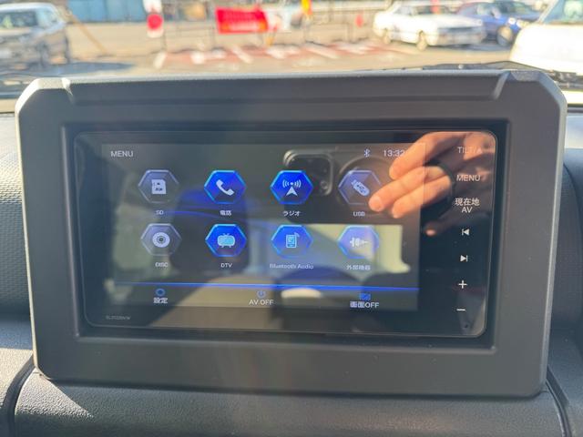 ジムニー XC 4WD オートマ ナビ フルセグ CD DVD アイドリングストップ クルーズコントロール スマートキー エアコン パワステ パワーウィンドウ ABS 修復歴無し 走行距離14,990km(15枚目)