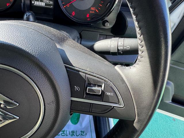 ジムニー XC 4WD オートマ ナビ フルセグ CD DVD アイドリングストップ クルーズコントロール スマートキー エアコン パワステ パワーウィンドウ ABS 修復歴無し 走行距離14,990km(31枚目)