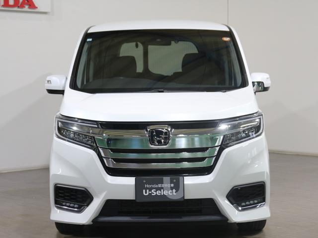 ステップワゴンスパーダ e:HEVスパーダG・EXホンダセンシング 純正メモリーナビ フルセグ DVD リアカメラ ETC シートヒーター 両側電動スライドドア LEDヘッドライト アルミホイール(3枚目)