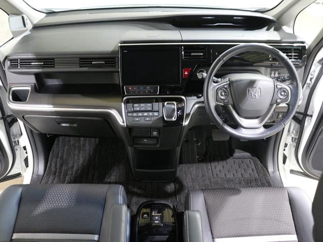 ステップワゴンスパーダ e:HEVスパーダG・EXホンダセンシング 純正メモリーナビ フルセグ DVD リアカメラ ETC シートヒーター 両側電動スライドドア LEDヘッドライト アルミホイール(16枚目)