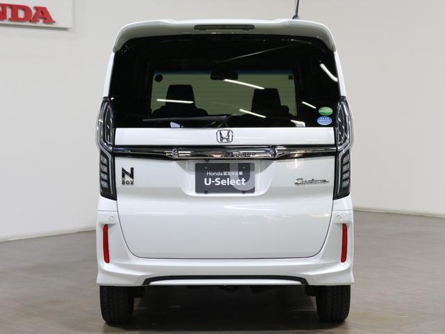 N-BOXカスタム G・Lターボホンダセンシング ギャザズメモリーナビ フルセグ DVD リアカメラ ETC シートヒーター 両側電動スライドドア LEDヘッドライト アルミホイール(6枚目)