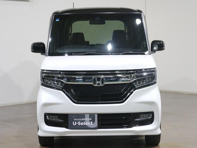 N-BOXカスタム G・Lホンダセンシング ギャザズメモリーナビ フルセグ DVD リアカメラ ETC シートヒーター エンスタ LEDヘッドライト アルミホイール(3枚目)