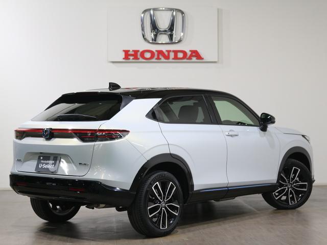 ヴェゼル e:HEVZ・PLaYパッケージ コネクトディスプレー フルセグ リアカメラ ETC BSi シートヒーター ハンドルヒーター LEDヘッドライト アルミホイール(5枚目)