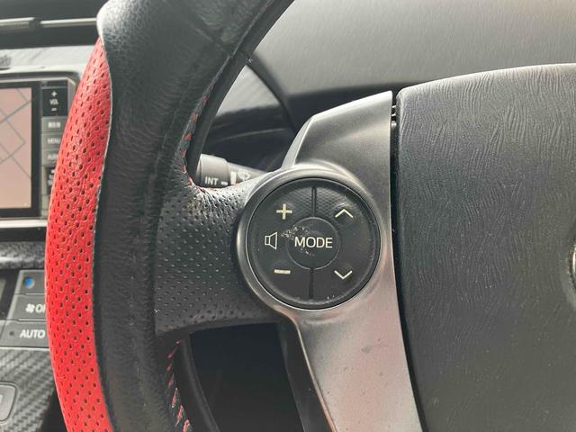 プリウス Ｓツーリングセレクション・Ｇ’ｓ　ＥＴＣ　バックカメラ　ナビ　ＴＶ　アルミホイール　ＨＩＤ　ＣＶＴ　スマートキー　電動格納ミラー　盗難防止システム　パワーシート　ＣＤ　ＤＶＤ再生　Ｂｌｕｅｔｏｏｔｈ　衝突安全ボディ　ＡＢＳ　エアコン（31枚目）