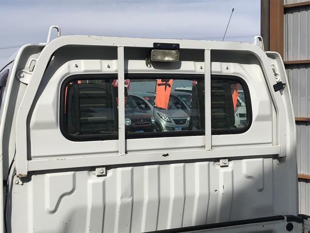 KC 4WD エアコン パワーステアリング 5速マニュアル 三方開 走行距離80324キロ 修復歴無し 保証付き 車検2022年1月まで ドアバイザー 作業灯(7枚目)