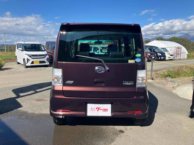 ムーヴコンテ カスタム　ＲＳ　４ＷＤ　ドライブレコーダー　ナビ　ＴＶ　ＨＩＤ　スマートキー　アイドリングストップ　電動格納ミラー　ベンチシート　ターボ　ＣＶＴ　盗難防止システム　ＡＢＳ　ＣＤ　ＵＳＢ　アルミホイール　衝突安全ボディ（16枚目）