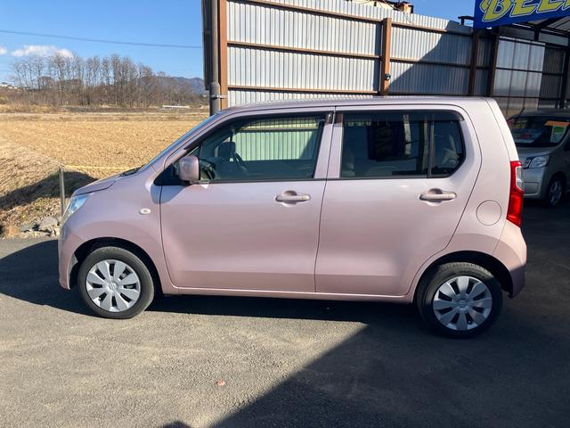 ワゴンＲ ＦＸ　４ＷＤ　社外ＣＤオーディオ　ＥＴＣ　シートヒーター　アイドリングストップ　電動格納ドアミラー　取扱説明書　ベンチシート　リアワイパー　キーレス　ライトレベライザー　オートエアコン　車検令和８年７月まで（10枚目）