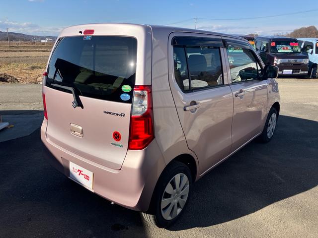 ワゴンＲ ＦＸ　４ＷＤ　社外ＣＤオーディオ　ＥＴＣ　シートヒーター　アイドリングストップ　電動格納ドアミラー　取扱説明書　ベンチシート　リアワイパー　キーレス　ライトレベライザー　オートエアコン　車検令和８年７月まで（24枚目）