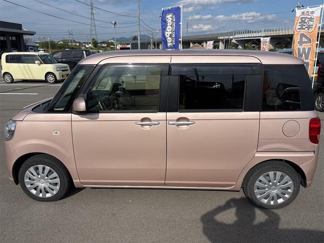 ムーヴキャンバス Ｌ　４ＷＤ　ワンオーナー車　両側スライドドア　社外ワンセグナビ　ＥＴＣ　アイドリングストップ　衝突被害軽減ブレーキ　衝突安全ボディ　盗難防止システム（4枚目）