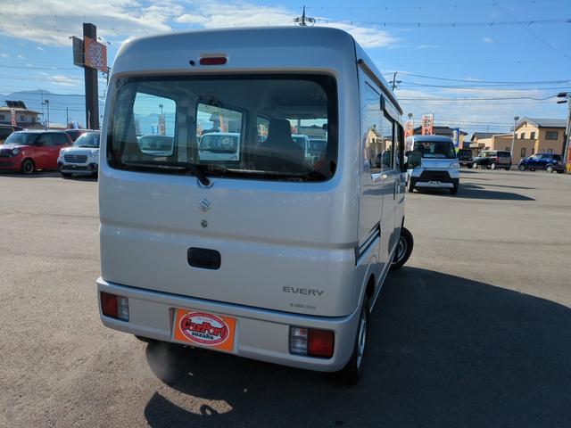 エブリイ ＰＡ　ＰＳ　Ｗエアバック　エアコン　エアバック　ＡＢＳ　衝突安全ボディ　４ＷＤ車（2枚目）