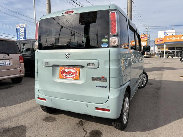 スペーシア ハイブリッドＧ　障害物ソナー　セキュリティーアラーム　アイドリングＳ　スマートキープッシュスタート　ＡＵＴＯエアコン　ＥＳＰ付　ＡＵＴＯライト　キーレススタートシステム　ＳＲＳ　ＷＳＲＳ　カーテンエアバック　クリソナ（2枚目）