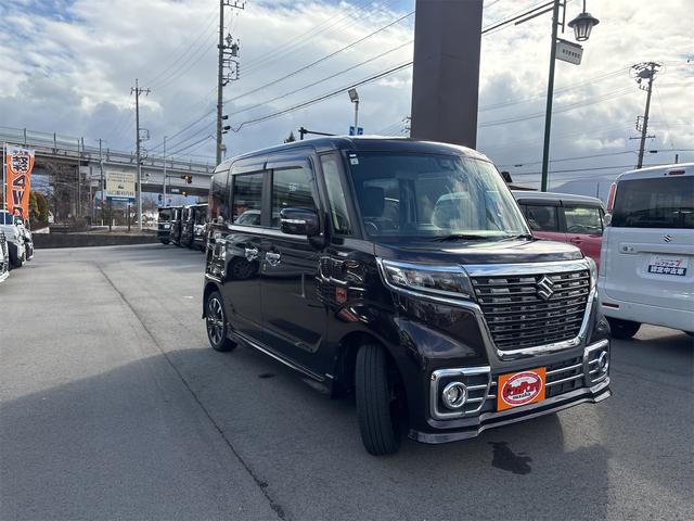 スペーシアカスタム ハイブリッドＸＳ　２ＷＤ　スマキー　ソナー　キーレスエントリー　アイドルストップ　オートハイビーム　フルフラットシート　ＬＥＤヘッドライト　衝撃安全ボディー　オートライト　オートエアコン　ベンチシート　Ｗエアバッグ（6枚目）