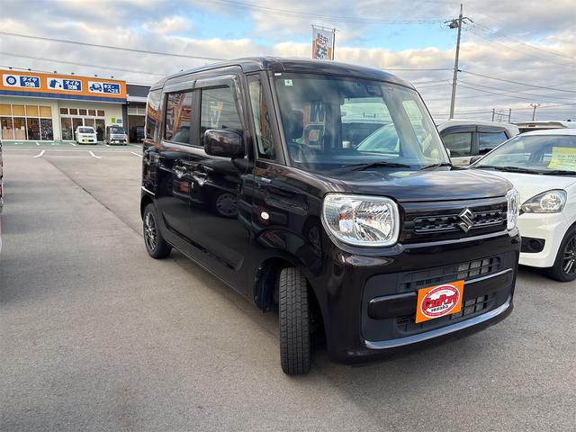 スペーシア ハイブリッドＧ　フルタイム４ＷＤ　障害物ソナー　セキュリティーアラーム　アイドリングＳ　スマートキープッシュスタート　ＡＵＴＯエアコン　ＥＳＰ付　ＡＵＴＯライト　キーレススタートシステム　ＳＲＳ　ＷＳＲＳ　クリソナ（6枚目）