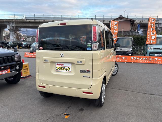 スペーシア ハイブリッドＧ　フルタイム４ＷＤ　障害物ソナー　セキュリティーアラーム　アイドリングＳ　スマートキープッシュスタート　ＡＵＴＯエアコン　ＥＳＰ付　ＡＵＴＯライト　キーレススタートシステム　クリソナ　パワーウィンドウ（2枚目）