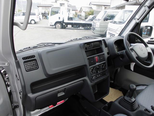 キャリイトラック KCエアコン・パワステ農繁仕様 切替式4WD・5速マニュアル・ハイビームアシスト付LEDオートライト・4枚リーフ・荷台LED作業灯・ゲートチェーン・アイドリングストップ・リアパーキングアシスト・デフロック・キーレス・パワーウインドー(21枚目)