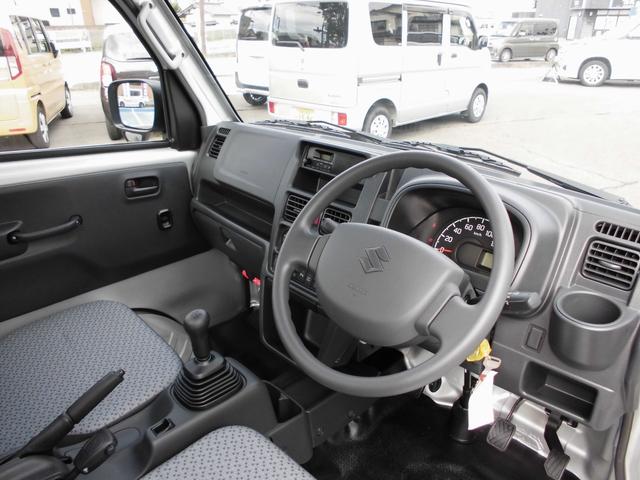 キャリイトラック KCエアコン・パワステ農繁仕様 切替式4WD・5速マニュアル・ハイビームアシスト付LEDオートライト・4枚リーフ・荷台LED作業灯・ゲートチェーン・アイドリングストップ・リアパーキングアシスト・デフロック・キーレス・パワーウインドー(22枚目)