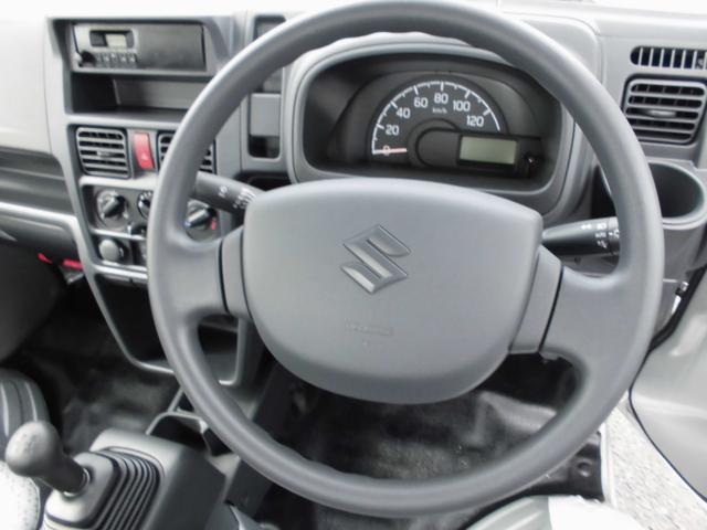 キャリイトラック KCエアコン・パワステ農繁仕様 切替式4WD・5速マニュアル・ハイビームアシスト付LEDオートライト・4枚リーフ・荷台LED作業灯・ゲートチェーン・アイドリングストップ・リアパーキングアシスト・デフロック・キーレス・パワーウインドー(36枚目)