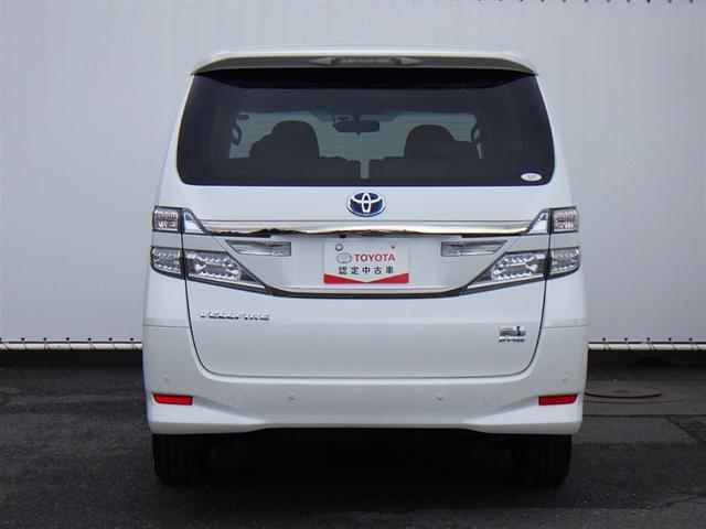 ヴェルファイアハイブリッド Ｘ　４ＷＤ　フルセグ　ＨＤＤナビ　ＤＶＤ再生　後席モニター　バックカメラ　ＥＴＣ　ドラレコ　両側電動スライド　ＨＩＤヘッドライト　乗車定員７人　３列シート（7枚目）