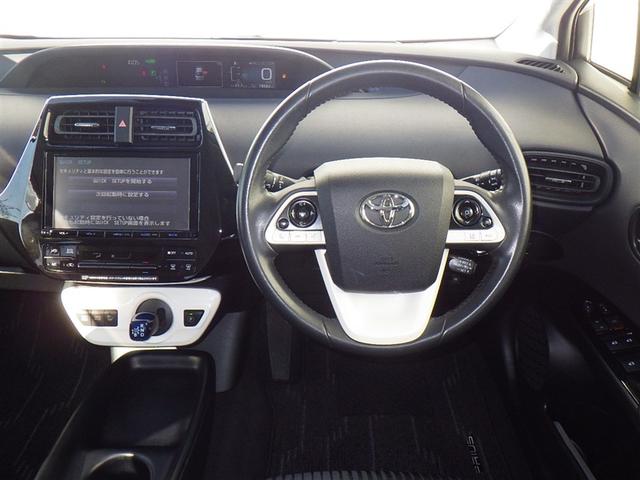 プリウス S フルセグ メモリーナビ DVD再生 バックカメラ 衝突被害軽減システム ETC LEDヘッドランプ(14枚目)