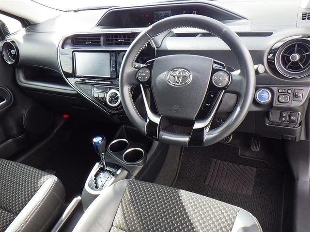 アクア クロスオーバー フルセグ メモリーナビ DVD再生 バックカメラ 衝突被害軽減システム ETC(9枚目)