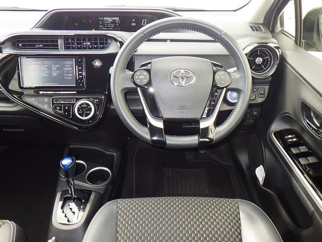 アクア クロスオーバー フルセグ メモリーナビ DVD再生 バックカメラ 衝突被害軽減システム ETC(14枚目)