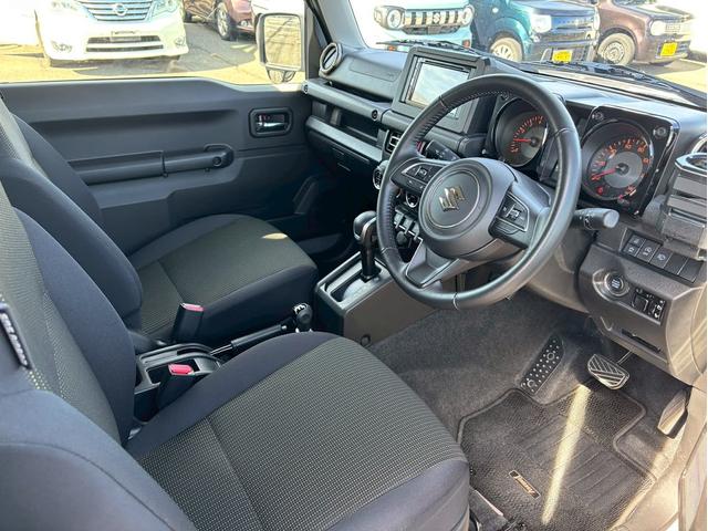 ジムニー XC 社外ドラレコ 前席シートヒーター ターボ セーフティサポート ワンオーナー 4WD 純正アルミホイール ETC Bluetooth バックカメラ(11枚目)