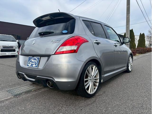 スイフトスポーツ 前後社外ドラレコ ローダウン KYBダウンサス KYBショックアブソーバー(6枚目)