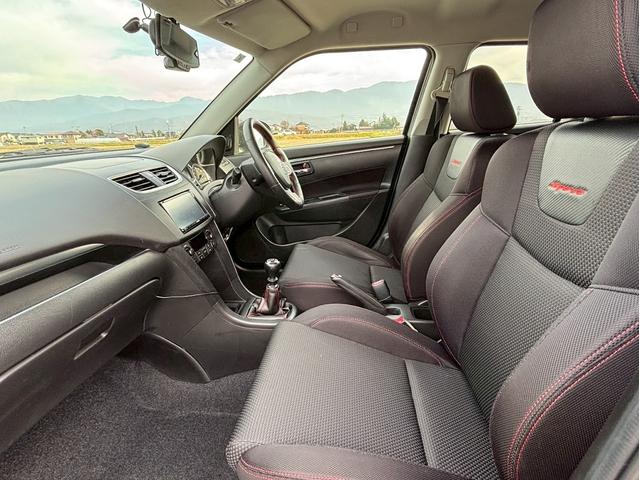 スイフトスポーツ 前後社外ドラレコ ローダウン KYBダウンサス KYBショックアブソーバー(12枚目)